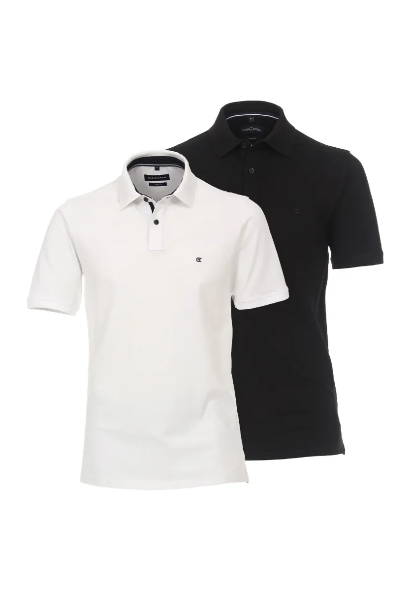 2ER PACK - Poloshirt - weiß   schwarz