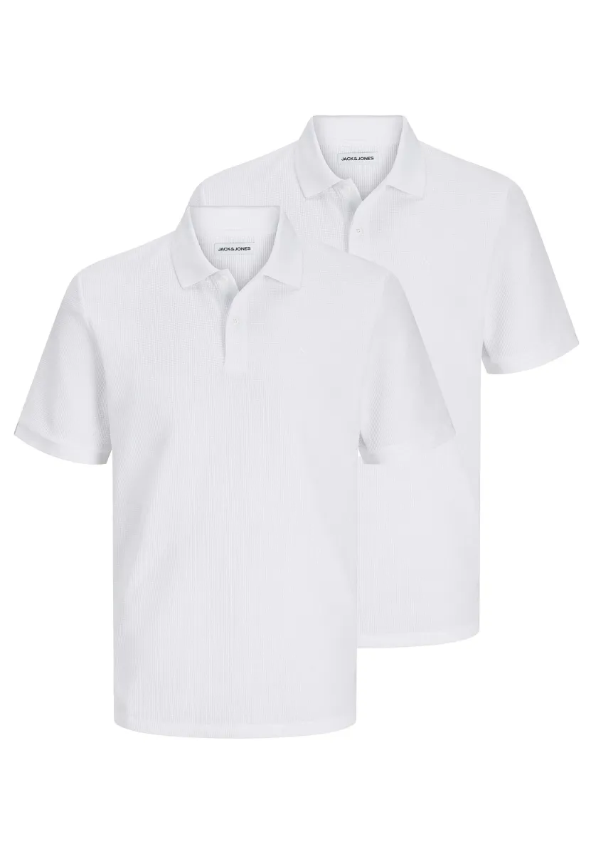 2ER PACK - Poloshirt - weiß