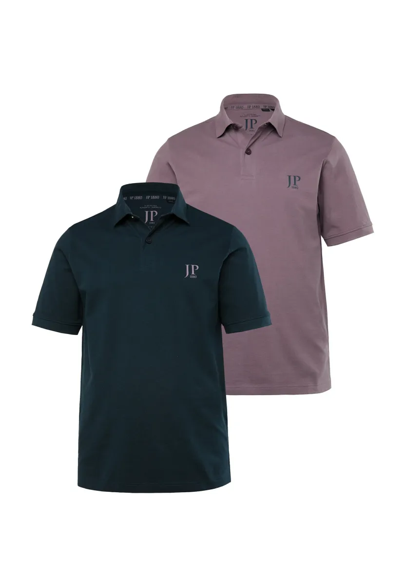 2ER-PACK REGULAR FIT - Poloshirt - mauve