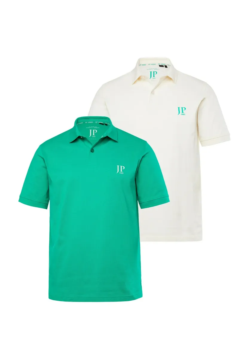 2ER-PACK REGULAR FIT - Poloshirt - spring green