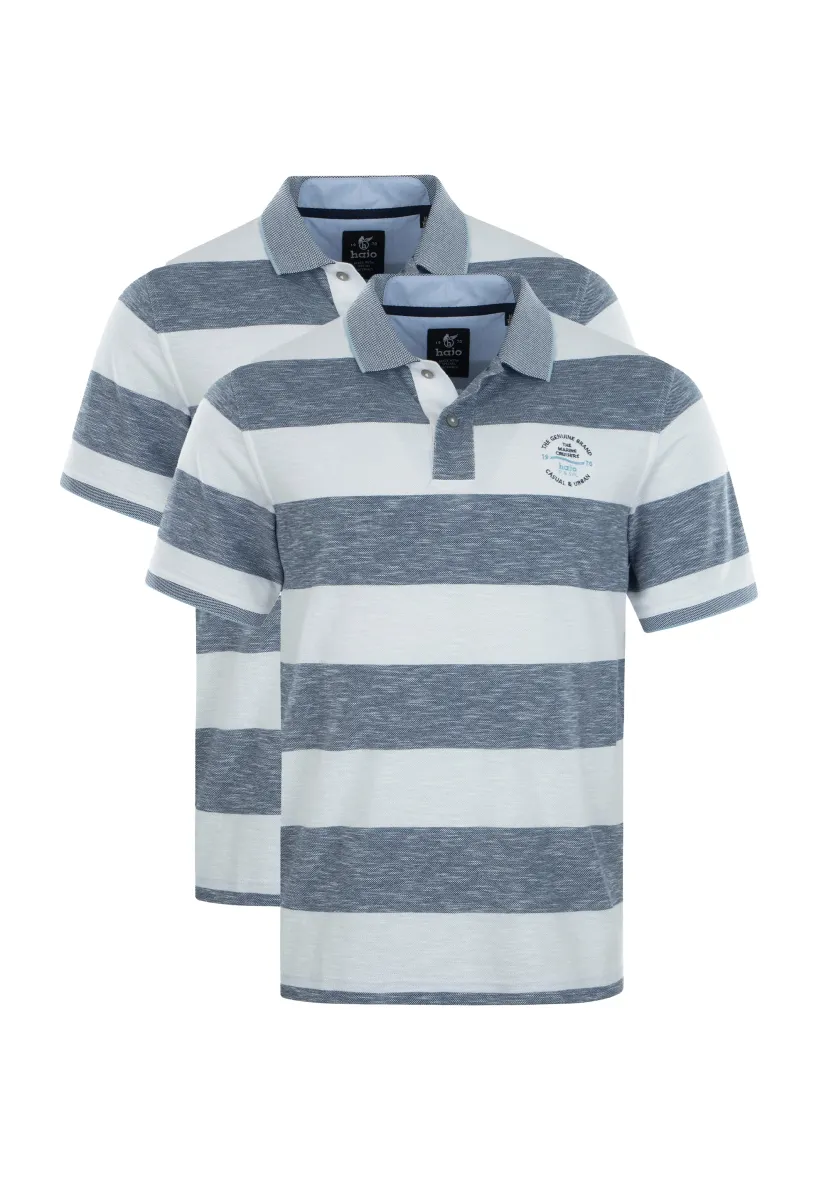 2ER PACK RIVIERA - Poloshirt - admiralsblau