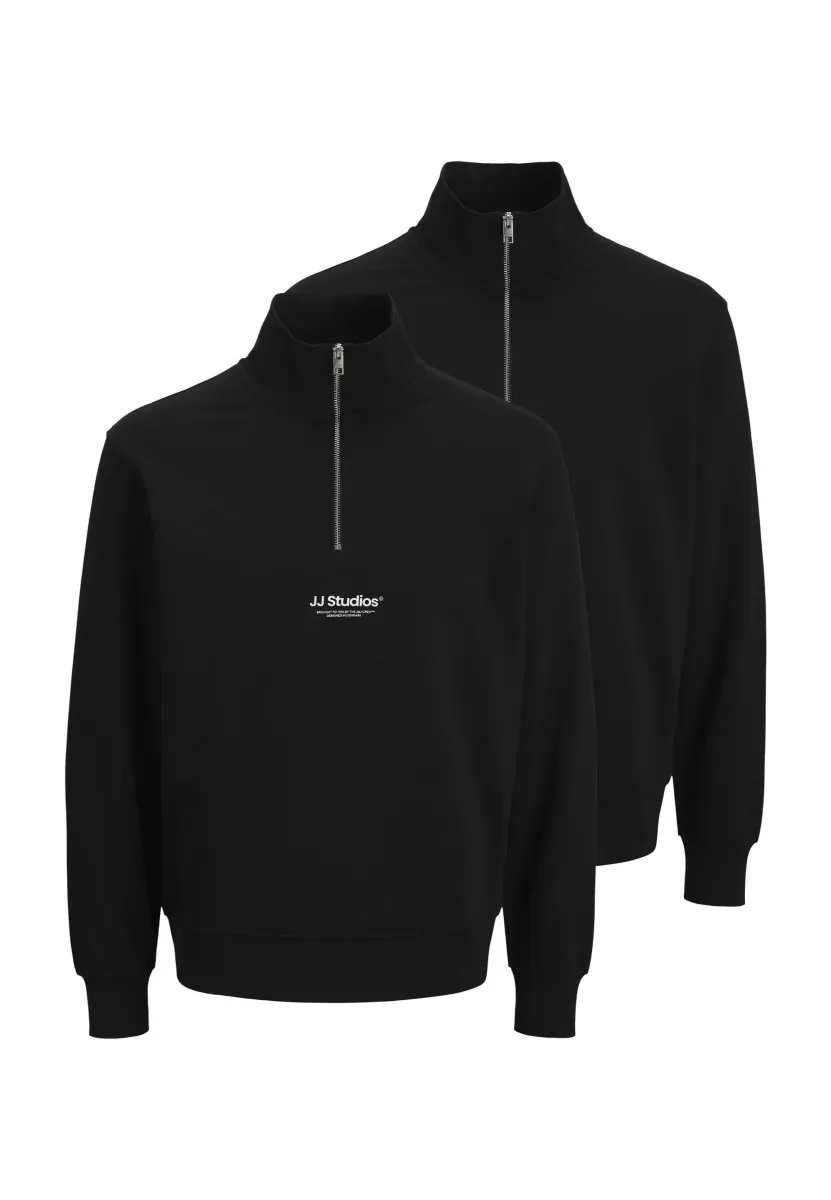 2ER PACK  SOHO - Sweatshirt - schwarz
