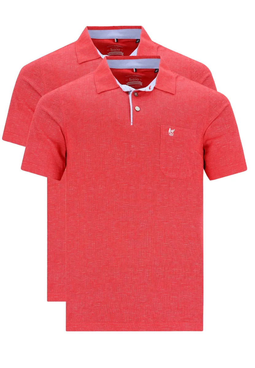 2ER PACK STAY FRESH  - Poloshirt - lava