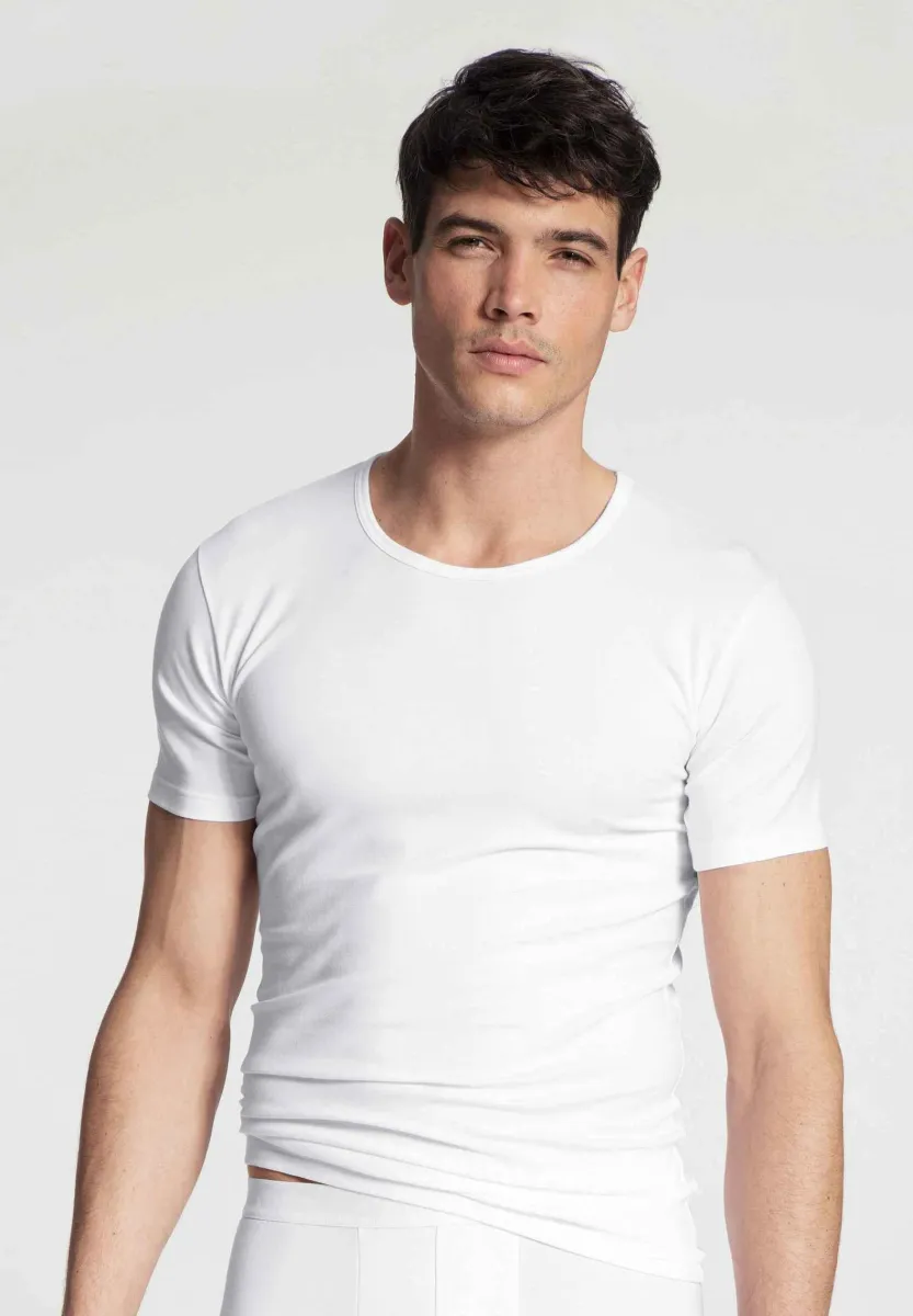 2ER-PACK - Unterhemd/-shirt - weiss