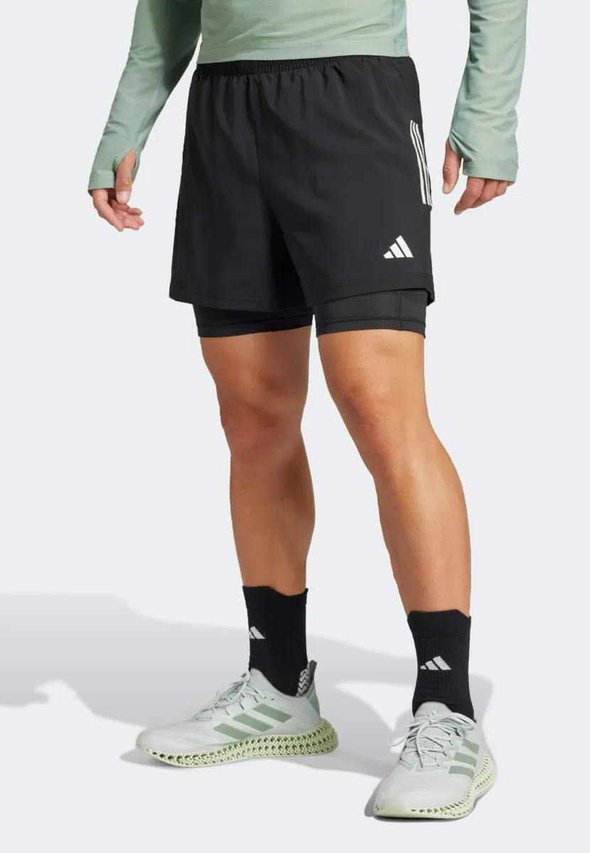 2IN1 - 2-in-1 Shorts - black