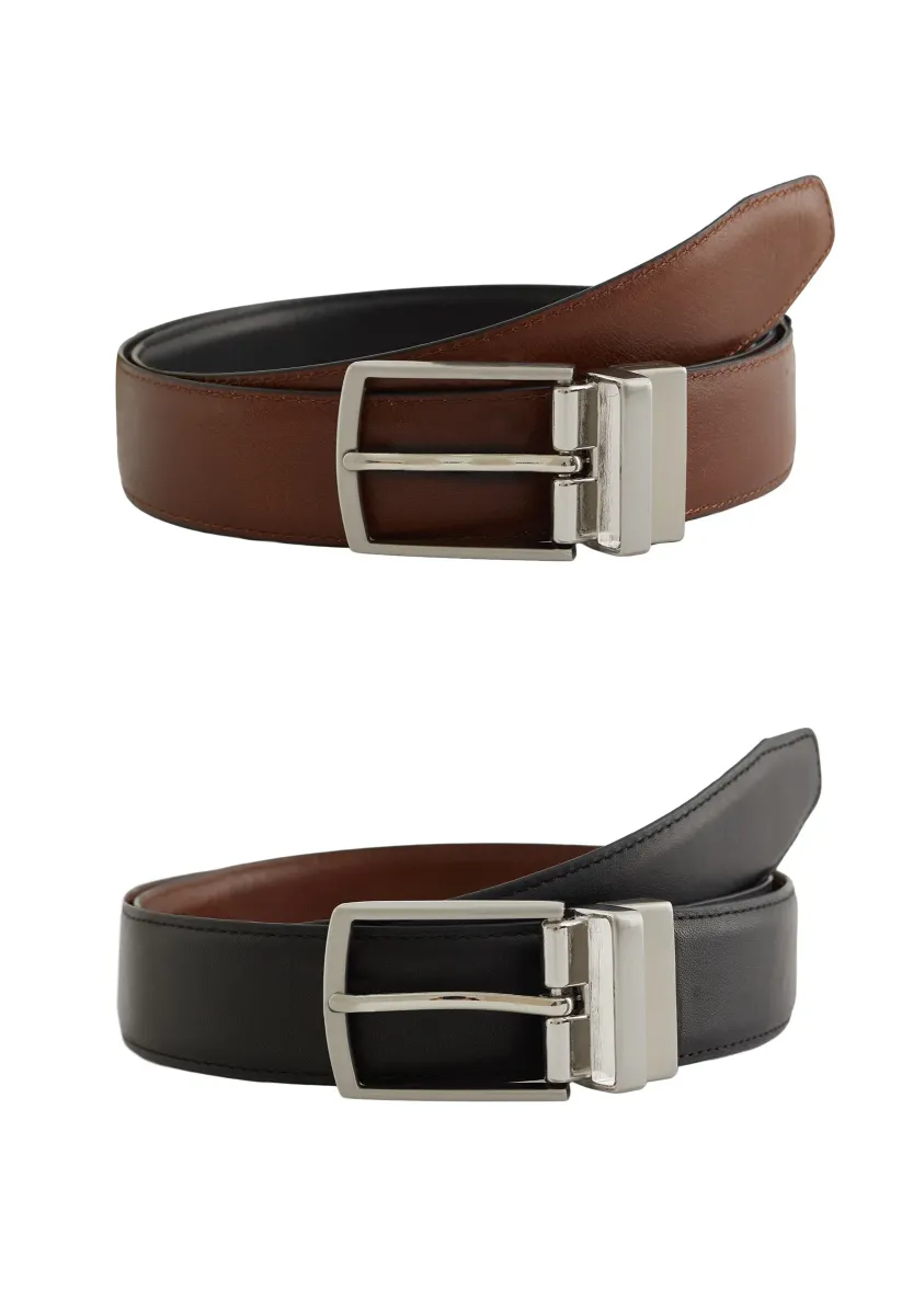 2PACK - Gürtel - brown