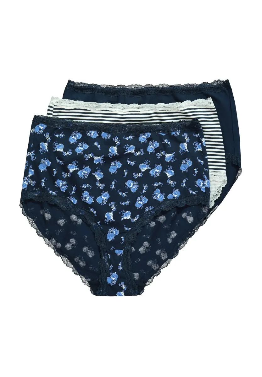 3 ER PACK - Slip - midnight blue