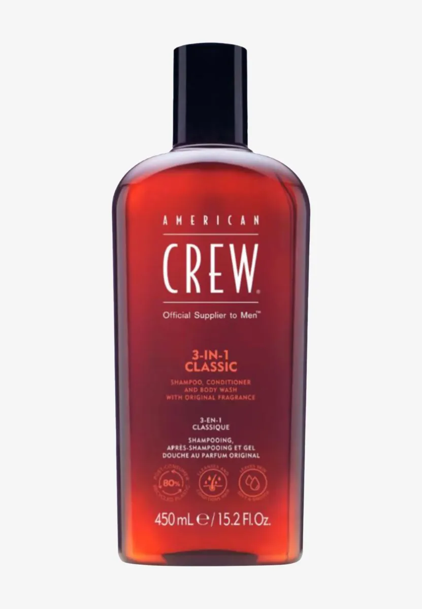 3 IN 1 SHAMPOO, CONDITIONER AND BODY WASH FOR MEN - Shampoo