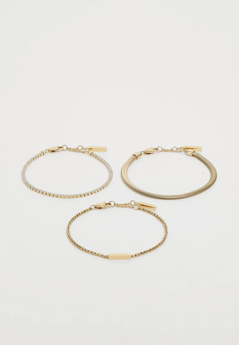 3 PACK - Armband - gold-coloured