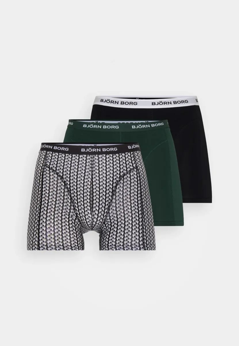 3 PACK - Boxer Briefs - gree/black/grey