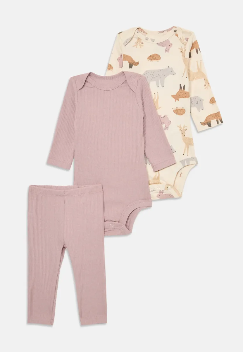 3 PACK CHARACTER SET - Jogginghose - pink/off-white