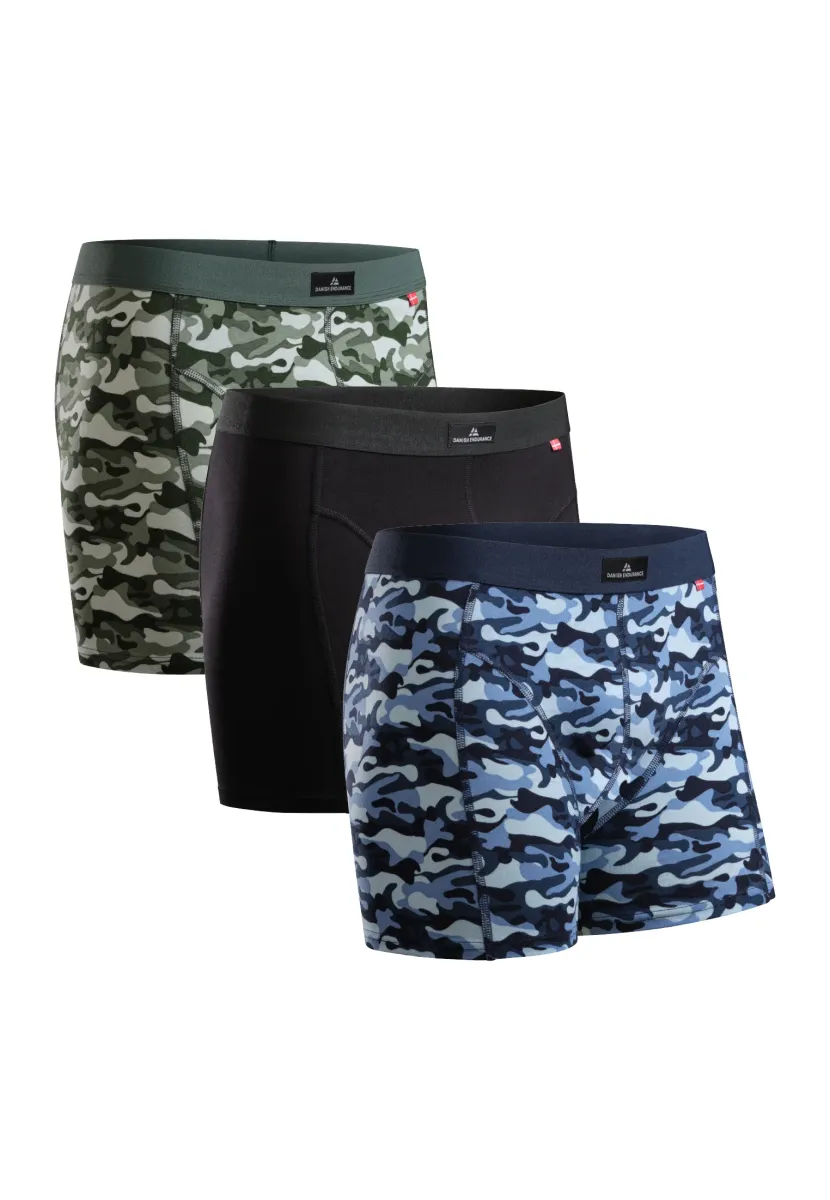 3-PACK CLASSIC TRUNKS - Boxer Briefs - army/camouflage/black