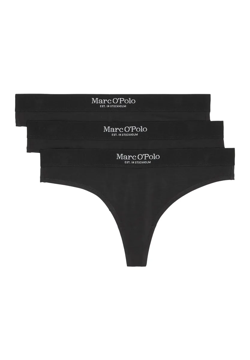 3-PACK ESSENTIALS - String - schwarz