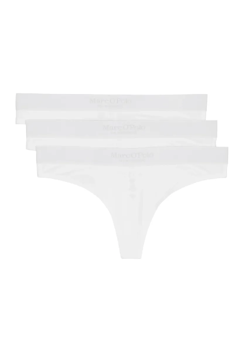 3-PACK ESSENTIALS - String - weiss