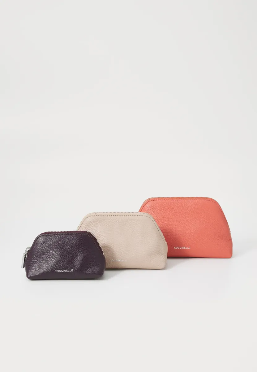 3 PACK - Kosmetiktasche - pink/rose/prune