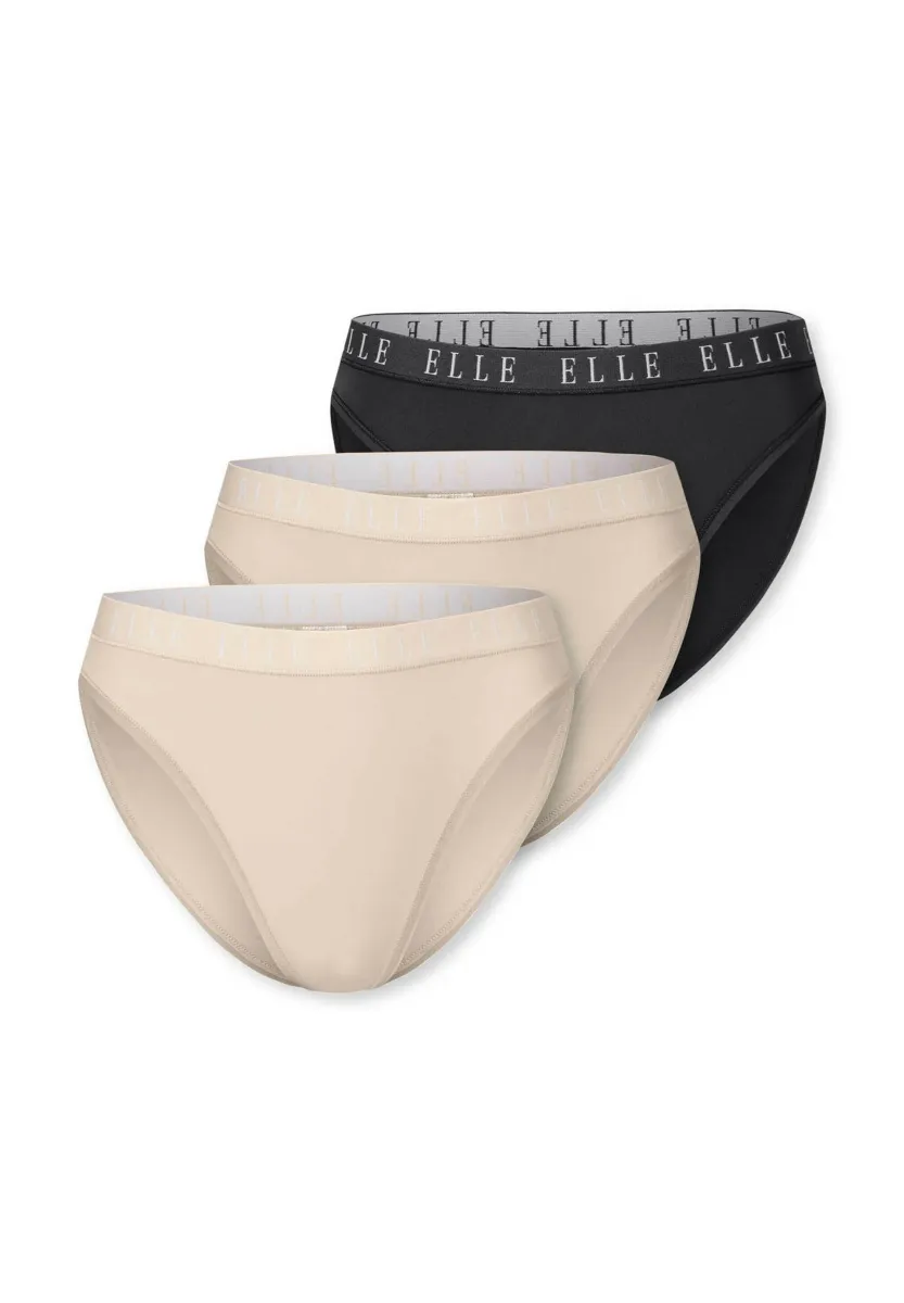 3-PACK LEG LOGO - Slip - assorted