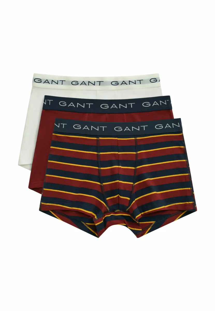 3-PACK MULTISTRIPED - Boxer Briefs - plumped red