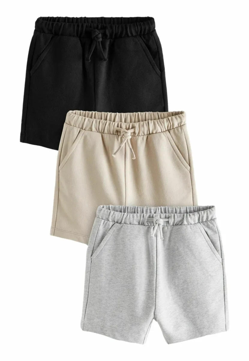 3 PACK - REGULAR FIT - Jogginghose - grey stone neutral black