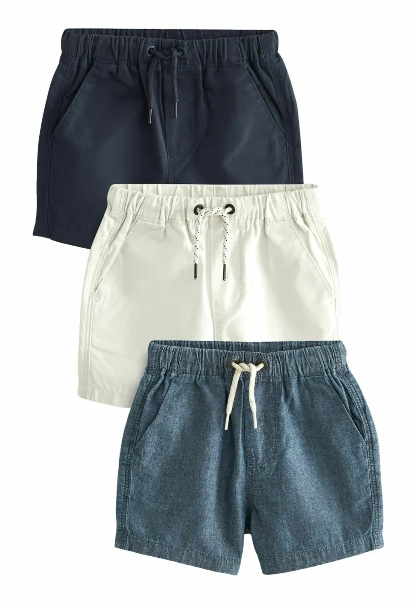 3 PACK - REGULAR FIT - Shorts - classic blues