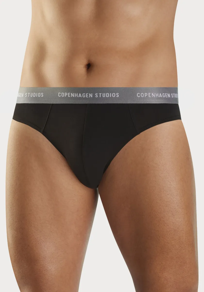 3-PACK - Slip - 3x schw/kont