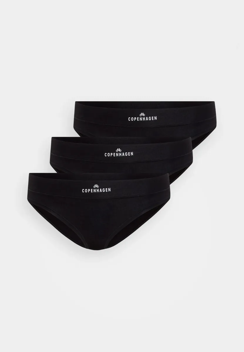 3 PACK - Slip - black