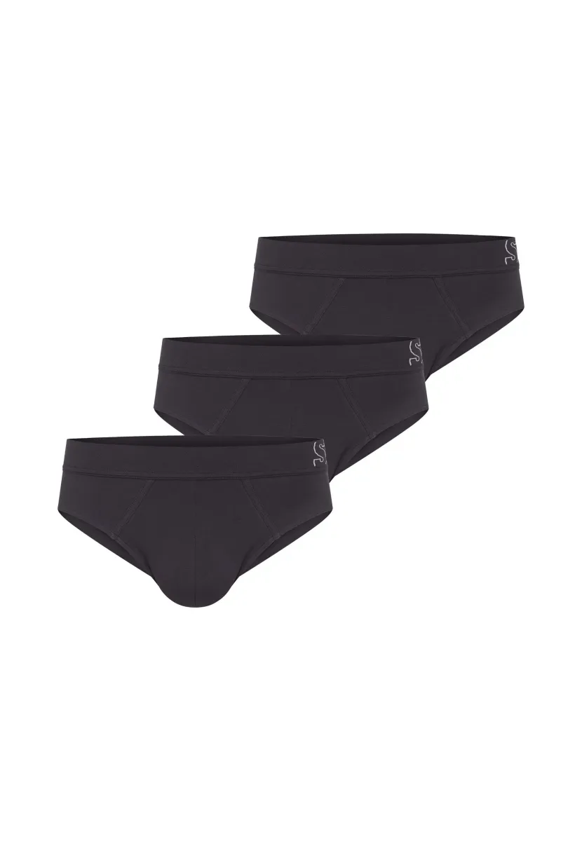 3-PACK - Slip - charcoal