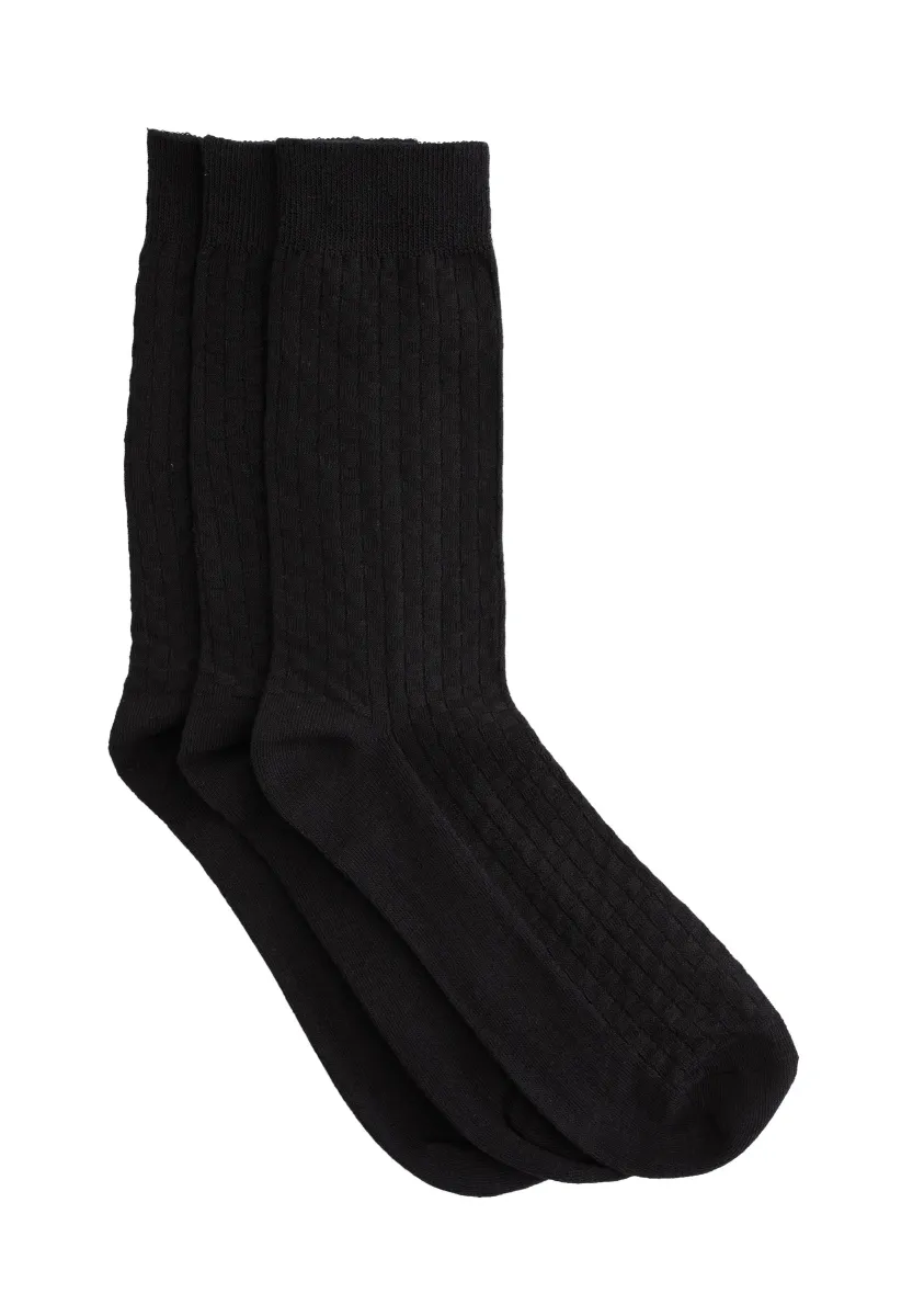 3 PACK - Socken - black