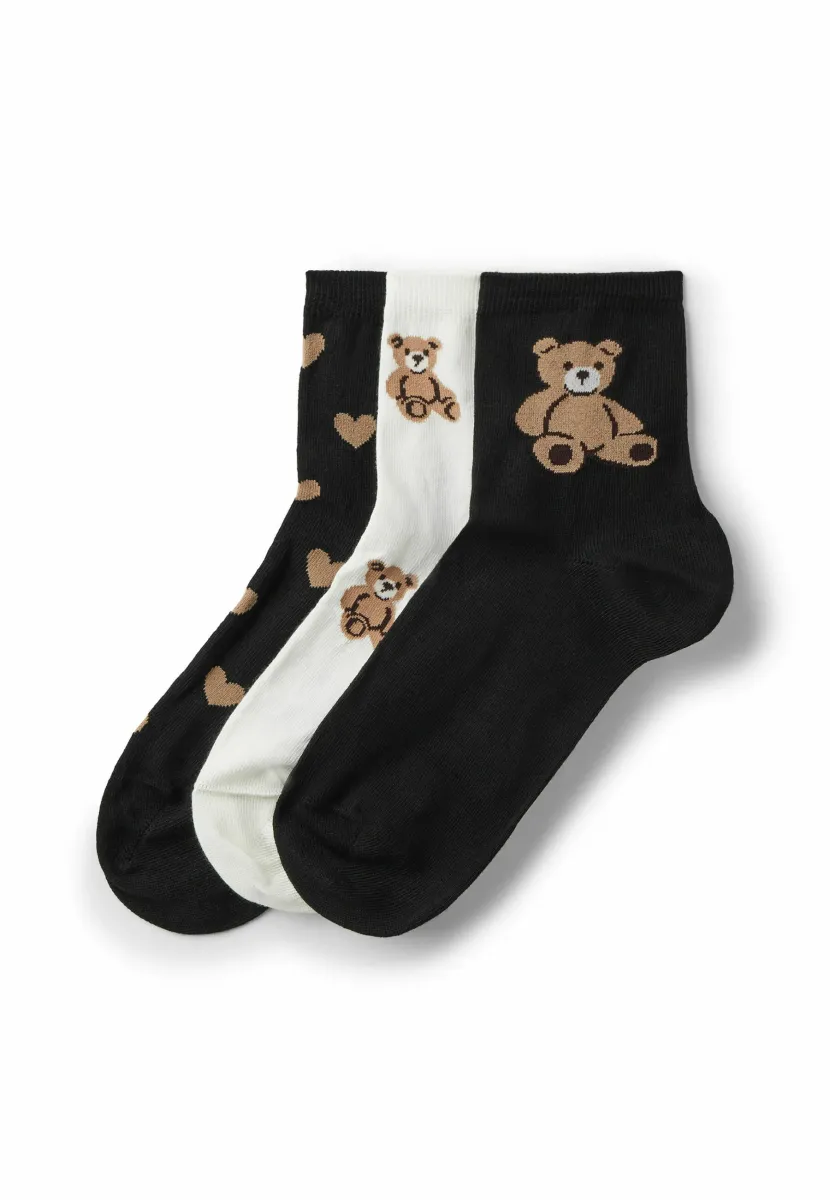 3 PACK  - Socken - black