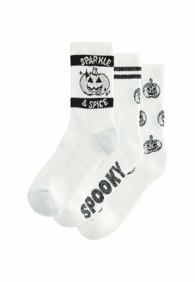 3 PACK  - Socken - halloween disco pumpkin