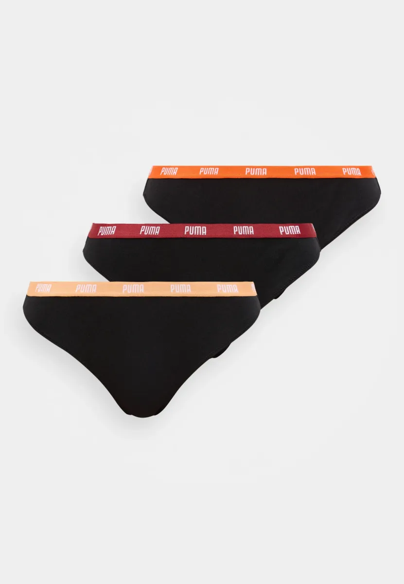 3 PACK - String - black/red