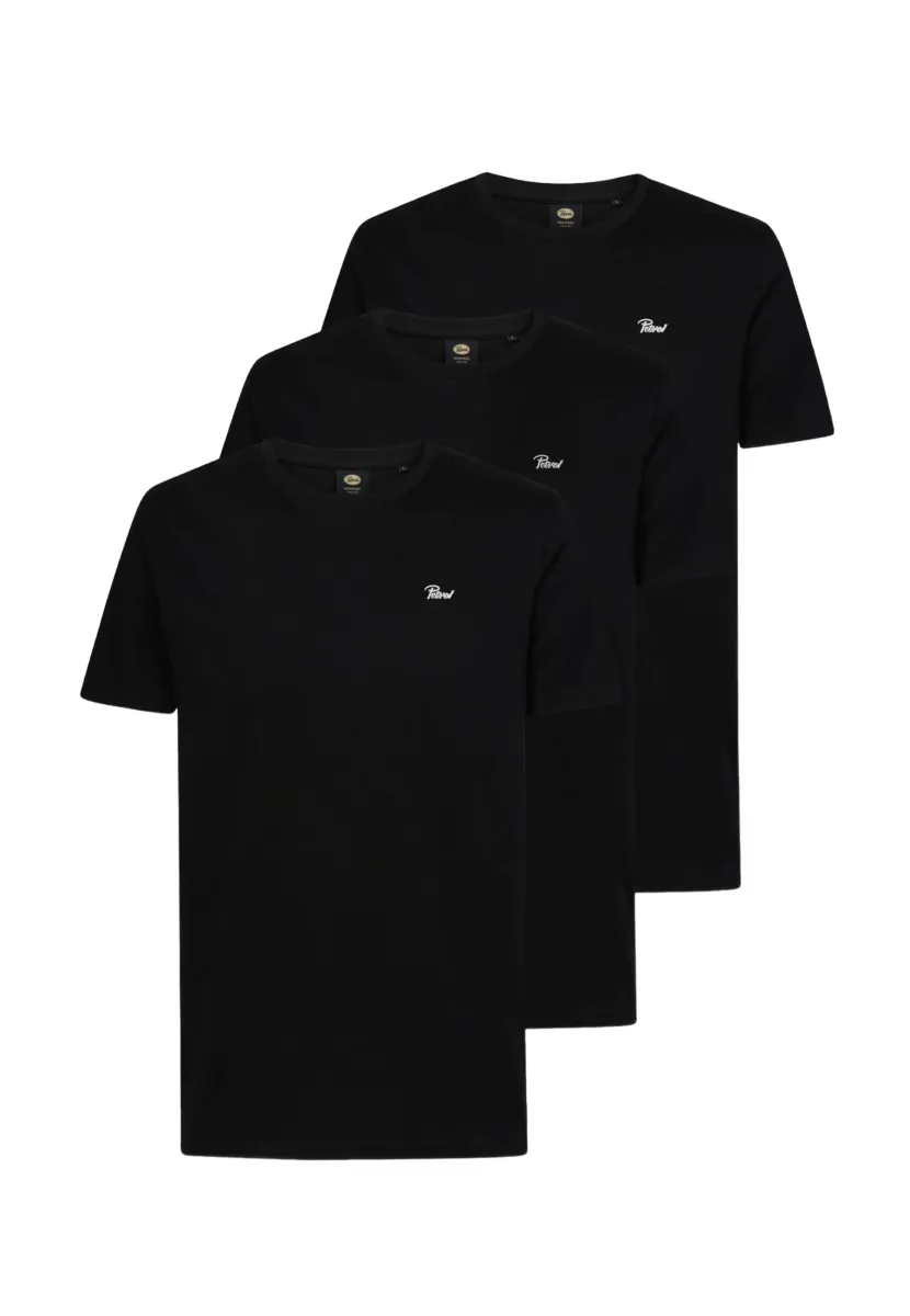3 PACK - T-Shirt basic - schwarz