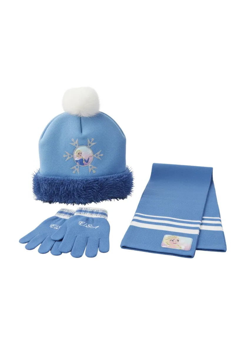 3-TEILIGES FROZEN -SET - Schal - light blue