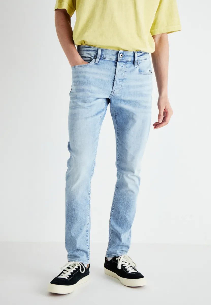 3301 SLIM - Jeans Slim Fit - light aged