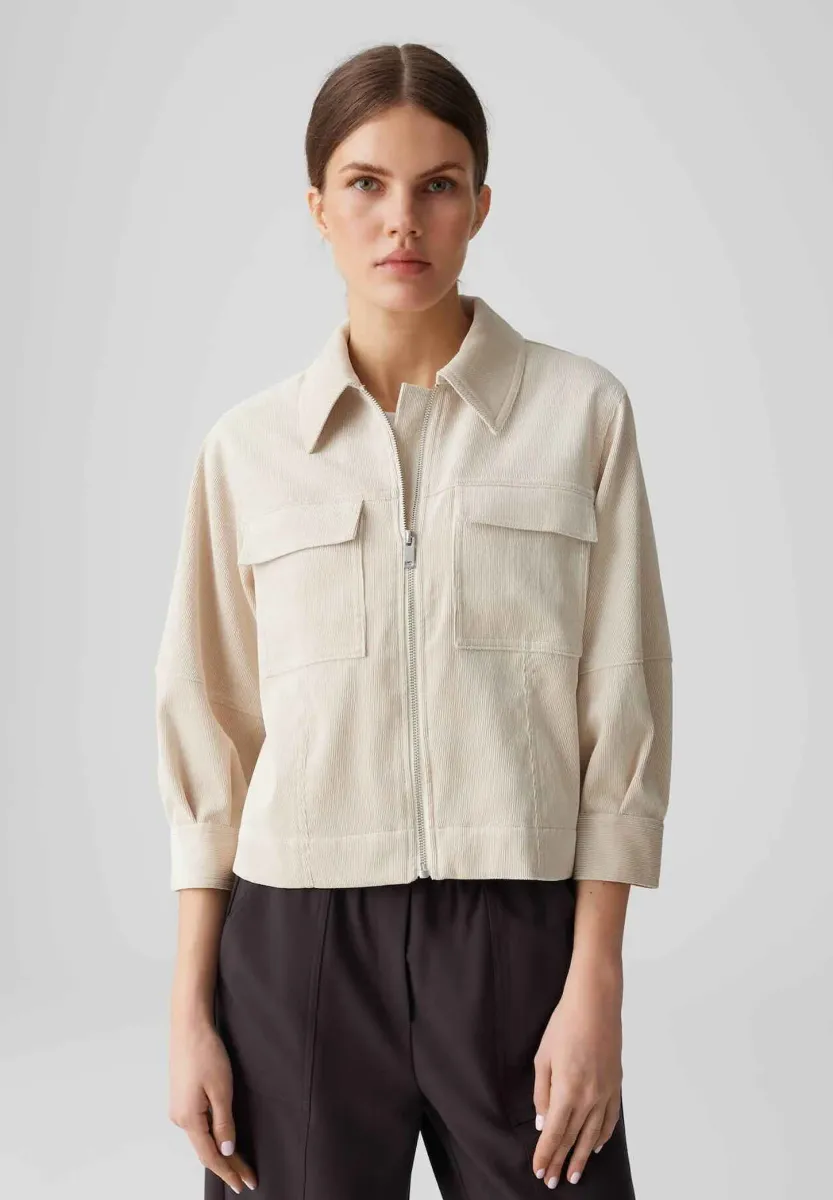 3/4 SLEEVE LOCKERE PASSFORM - Leichte Jacke - natural glaze