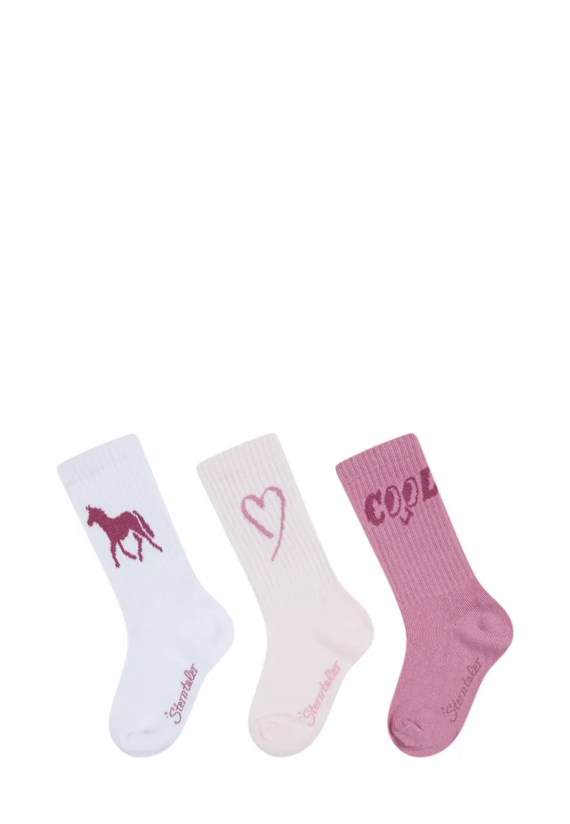 3ER-PACK COOL - Socken - weiss