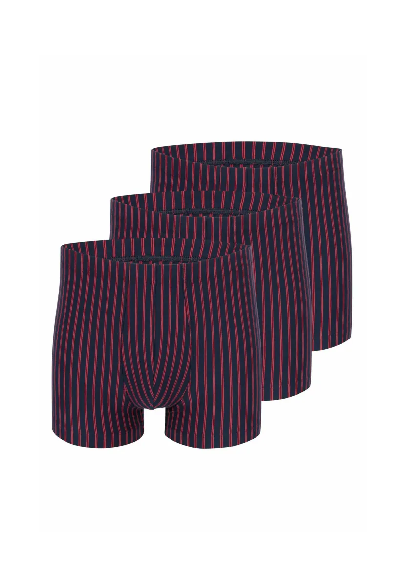 3ER PACK ESSENTIALS  RETRO  - Boxer Briefs - rot