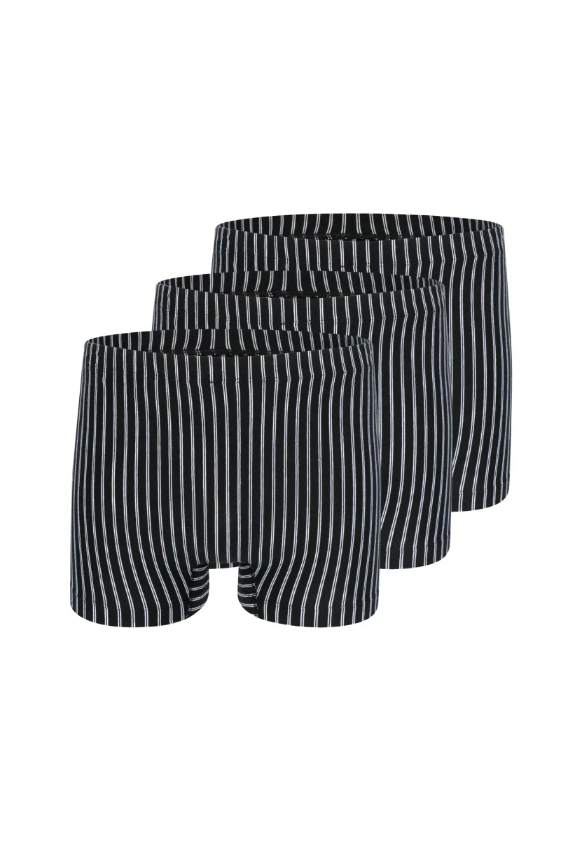 3ER PACK ESSENTIALS  RETRO  - Boxer Briefs - schwarz