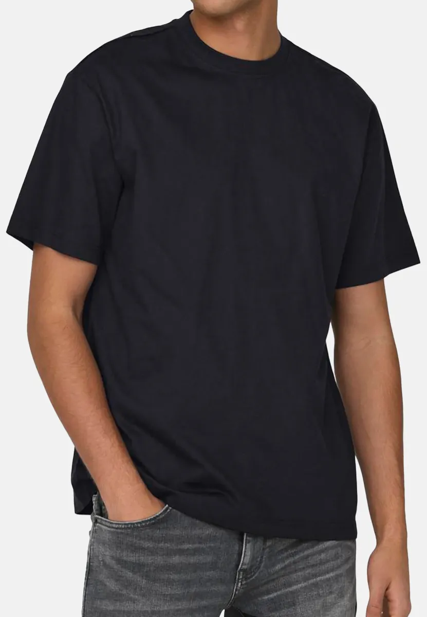 3ER PACK FRED - T-Shirt basic - schwarz