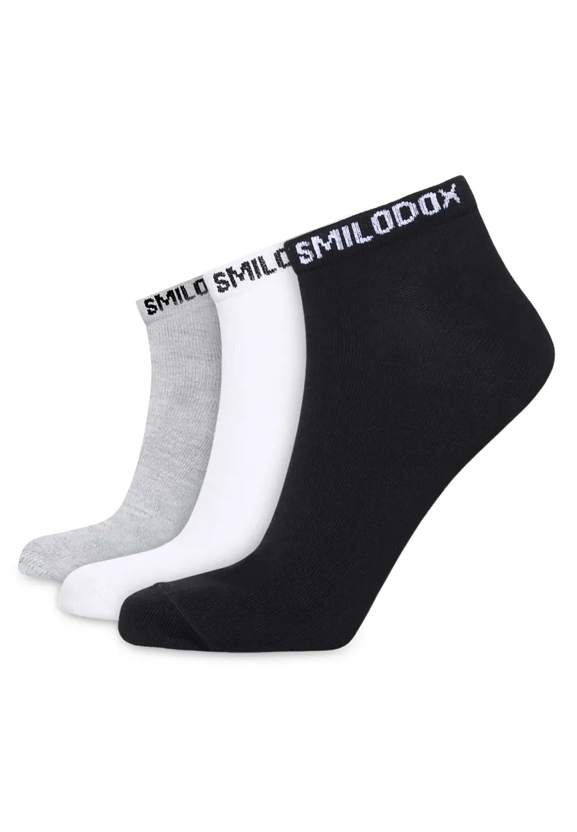 3ER PACK SNEAKER - Sportsocken - schwarz/grau/weiß