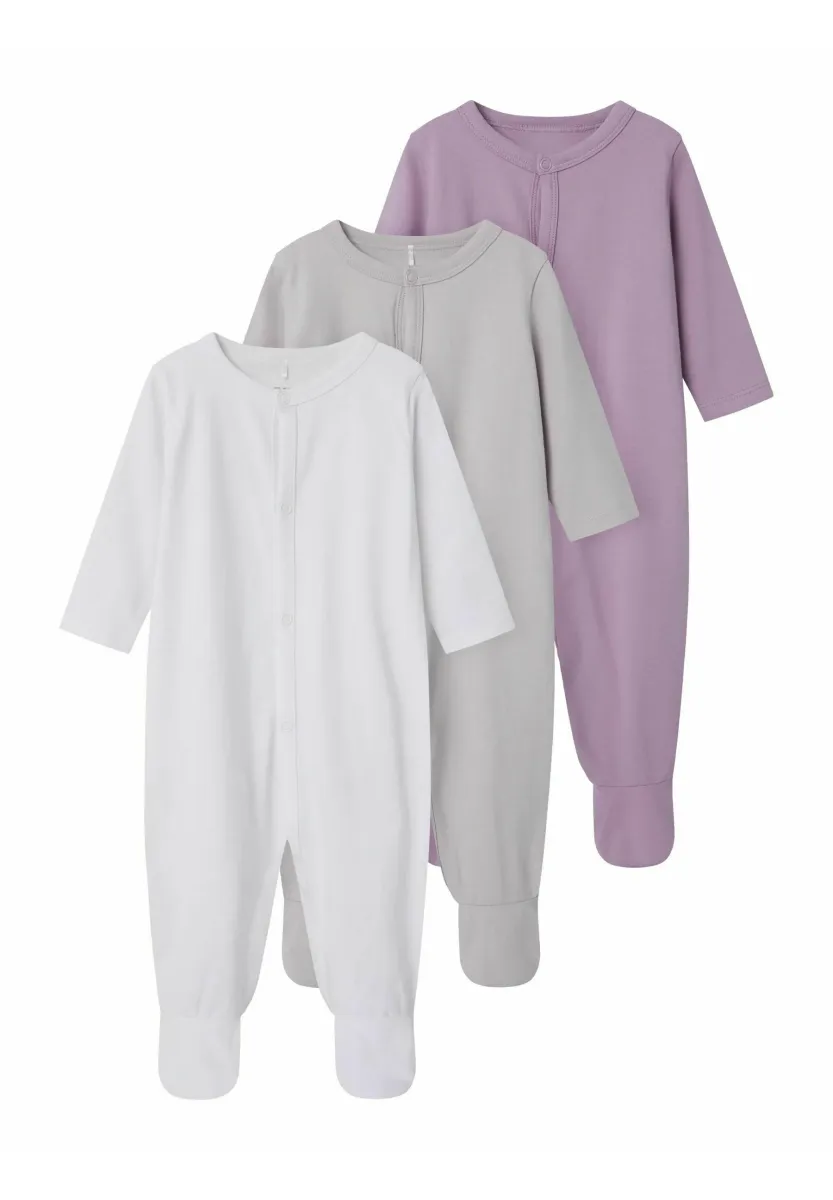 3ER PACK - Strampler - lavender mist
