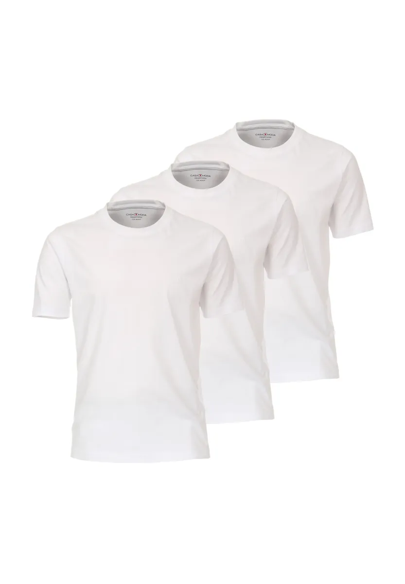 3ER PACK - T-Shirt basic - weiß