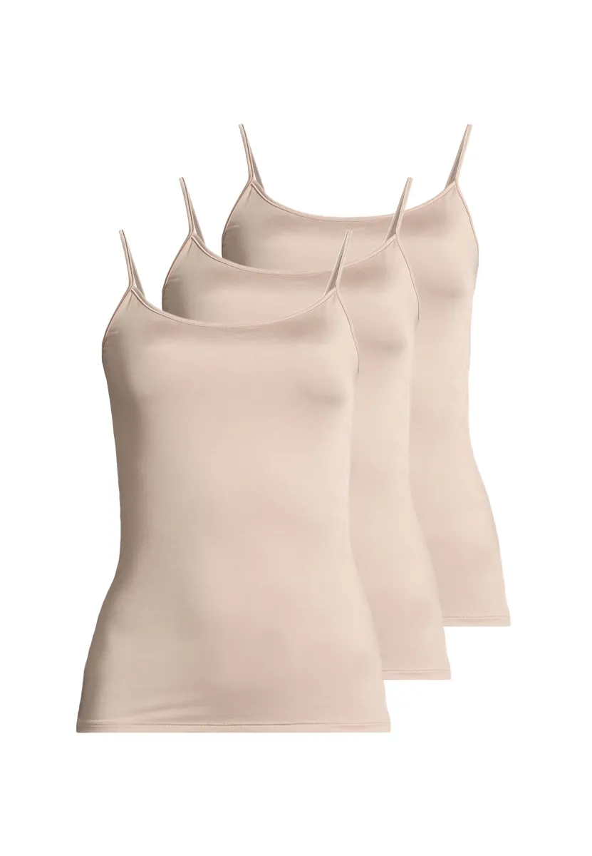 3ER PACK  - Unterhemd/-shirt - latte macchiato