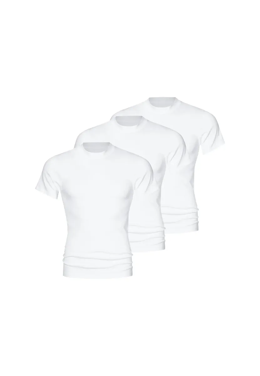 3ER PACK - Unterhemd/-shirt - weiß