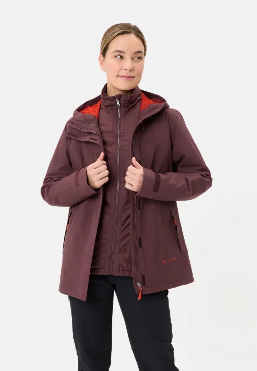 3IN1-NEYLAND - Hardshelljacke - dark oak