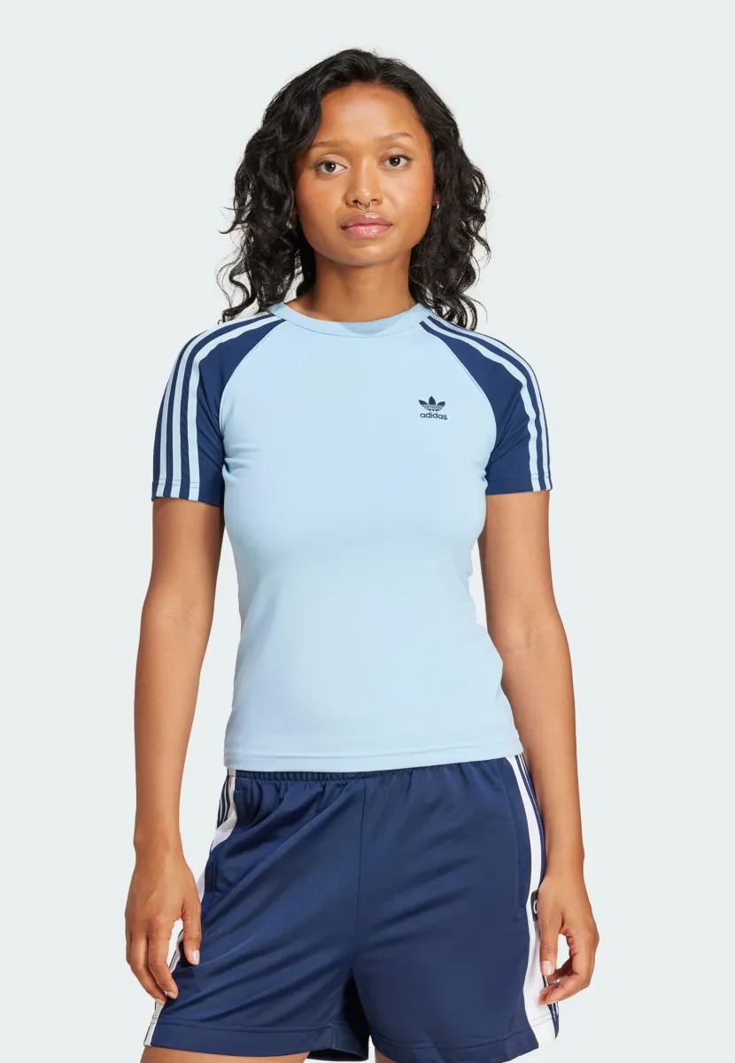 3S SLIM - T-Shirt basic - clear sky