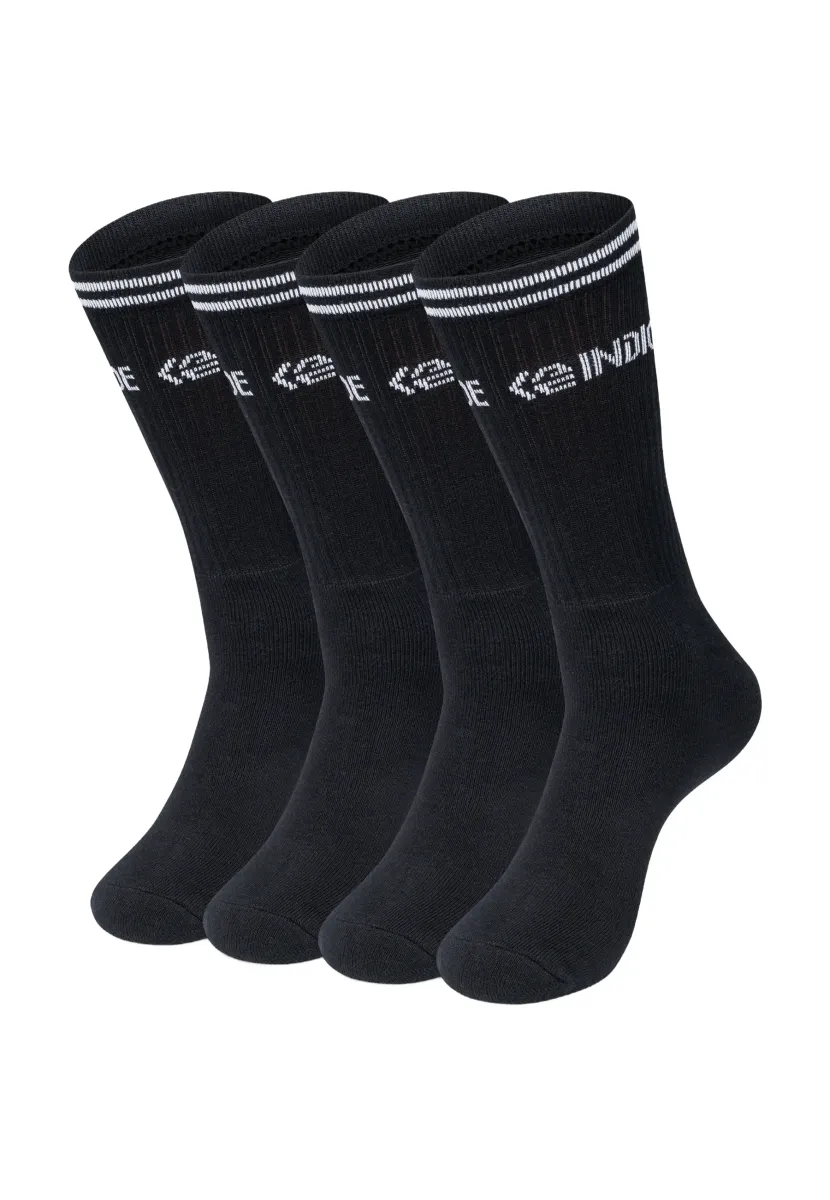 4 PAAR FALT - Socken - black
