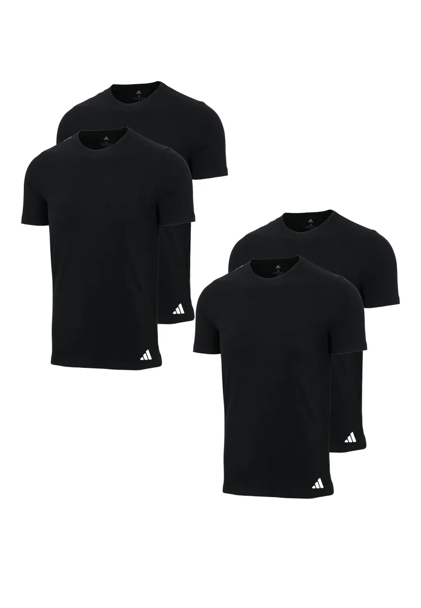 4-PACK ACTIVE CORE  - T-Shirt basic - black