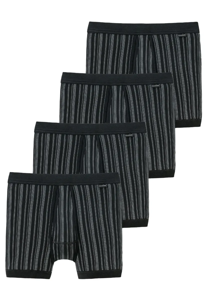 4 PACK  - Boxer Briefs - schwarz