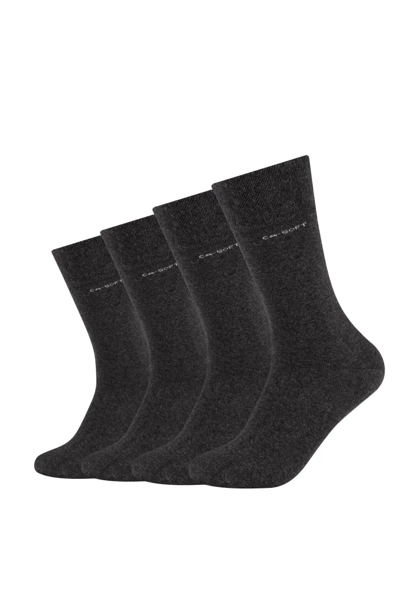 4 PACK UNISEX - Socken - anthracite
