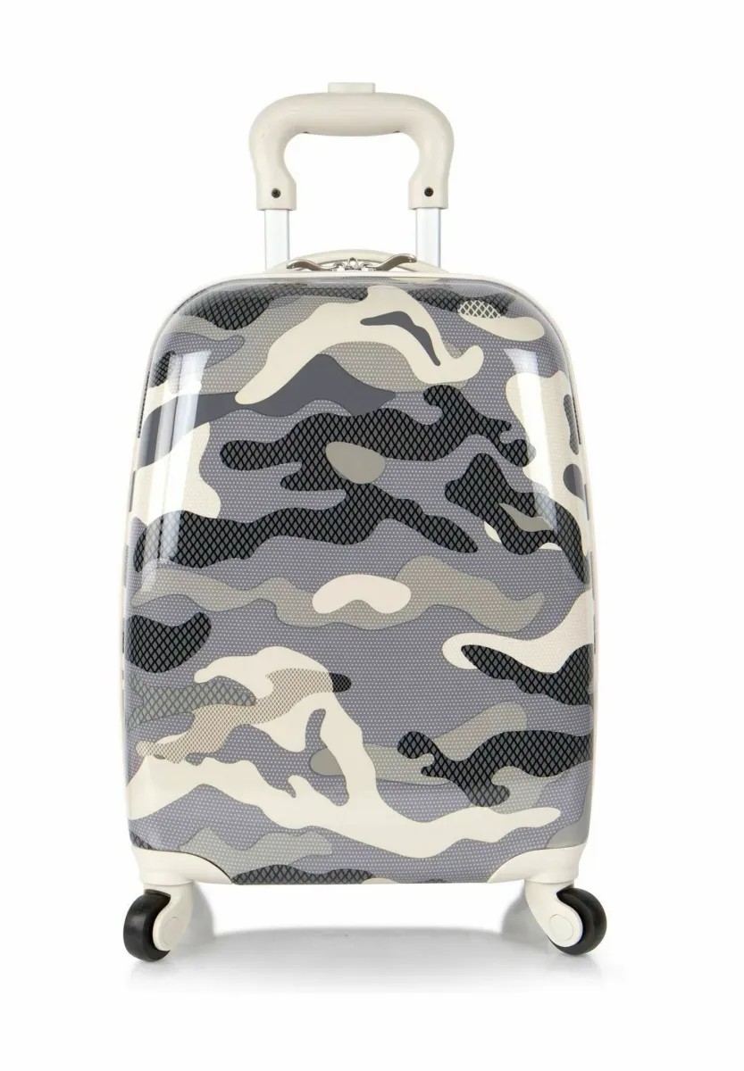 4 ROLLEN ROLLEY 46 CM - Boardcase - grey black camo